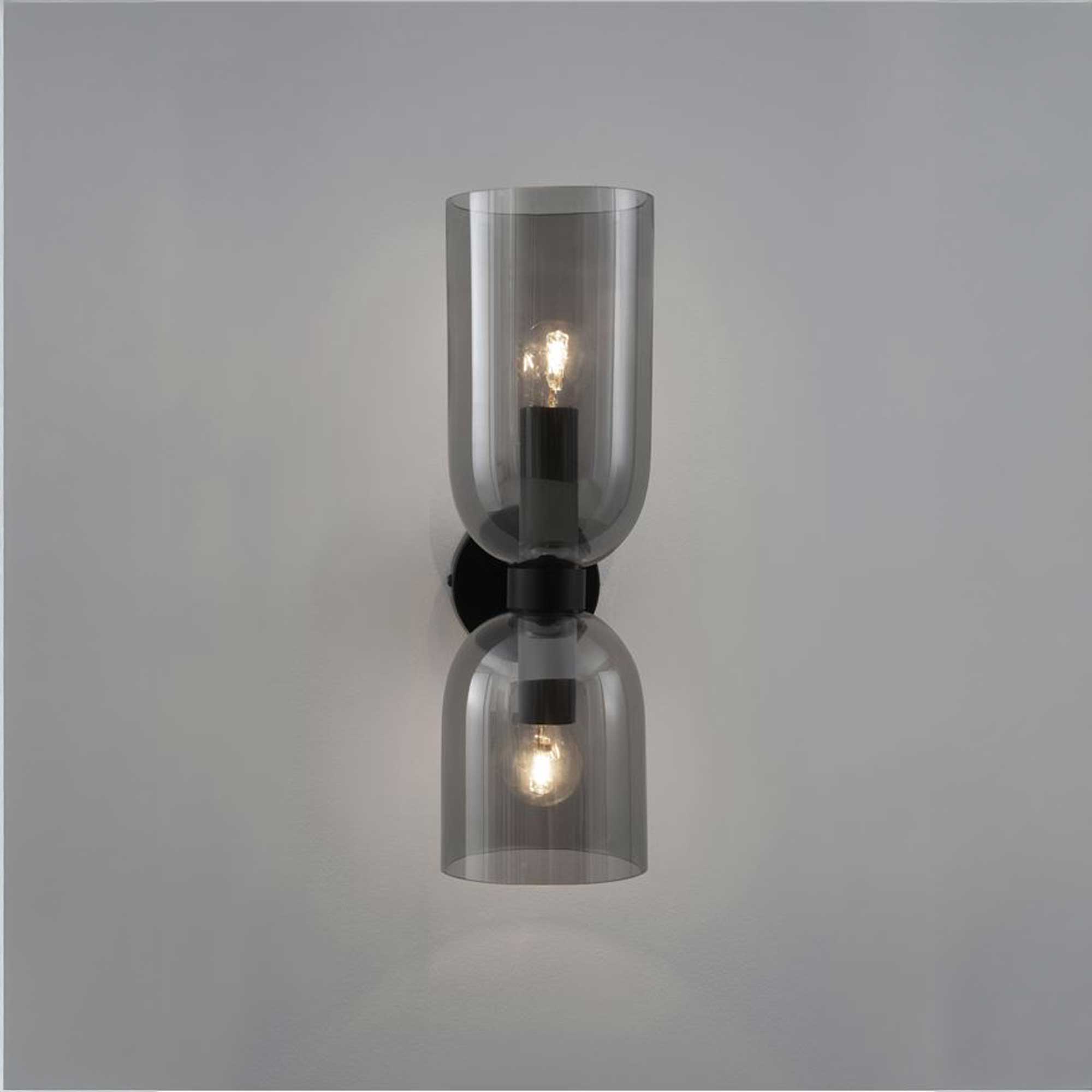 Szklany kinkiet Nova Luce Palmer E27