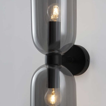Szklany kinkiet Nova Luce Palmer E27