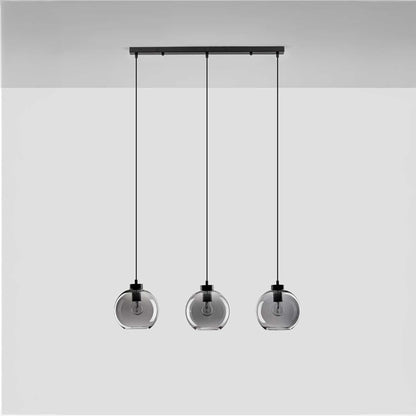 Nova Luce Palmer E27 skleněné závěsné svítidlo podélné