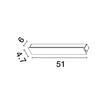Nova Luce Path LED nástěnné svítidlo IP65