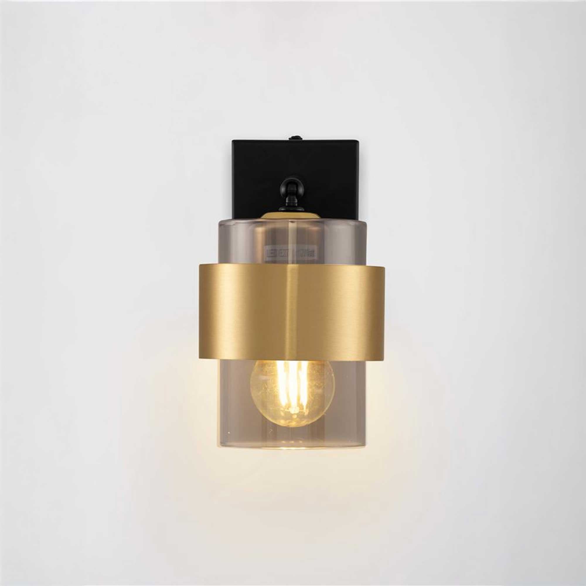 Szklany kinkiet Nova Luce Sianna E27