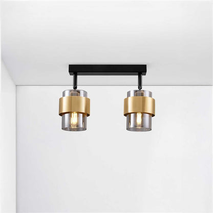 Nova Luce Sianna E27 szklana lampa sufitowa