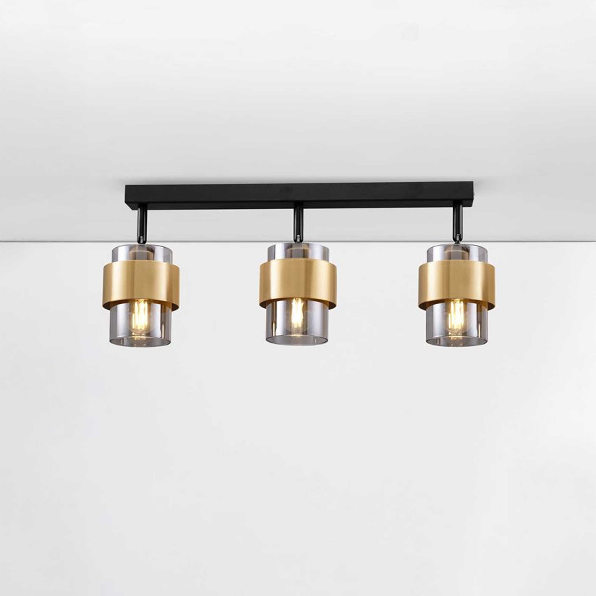 Nova Luce Sianna E27 szklana lampa sufitowa