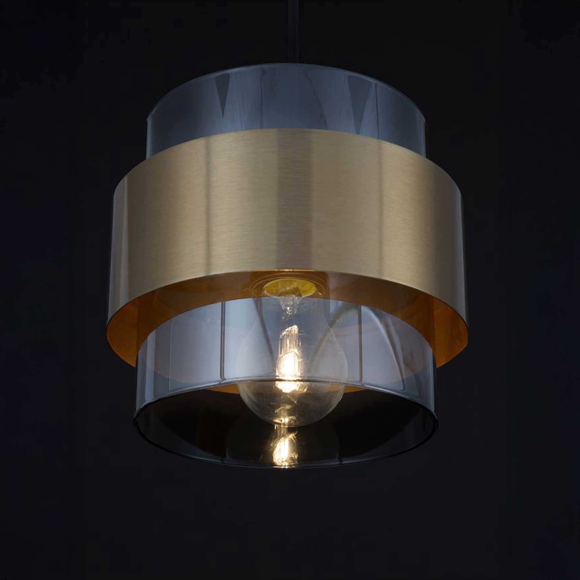 Nova Luce Sianna E27 skleněné závěsné svítidlo