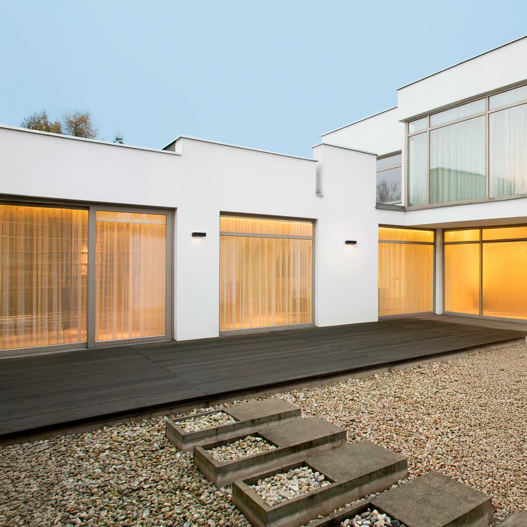 Nova Luce Videno LED nástěnné svítidlo IP65