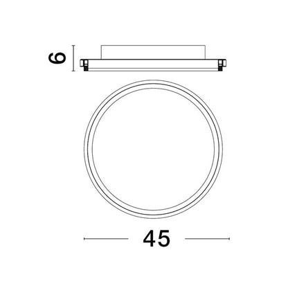 Nova Luce Willow LED stropní svítidlo