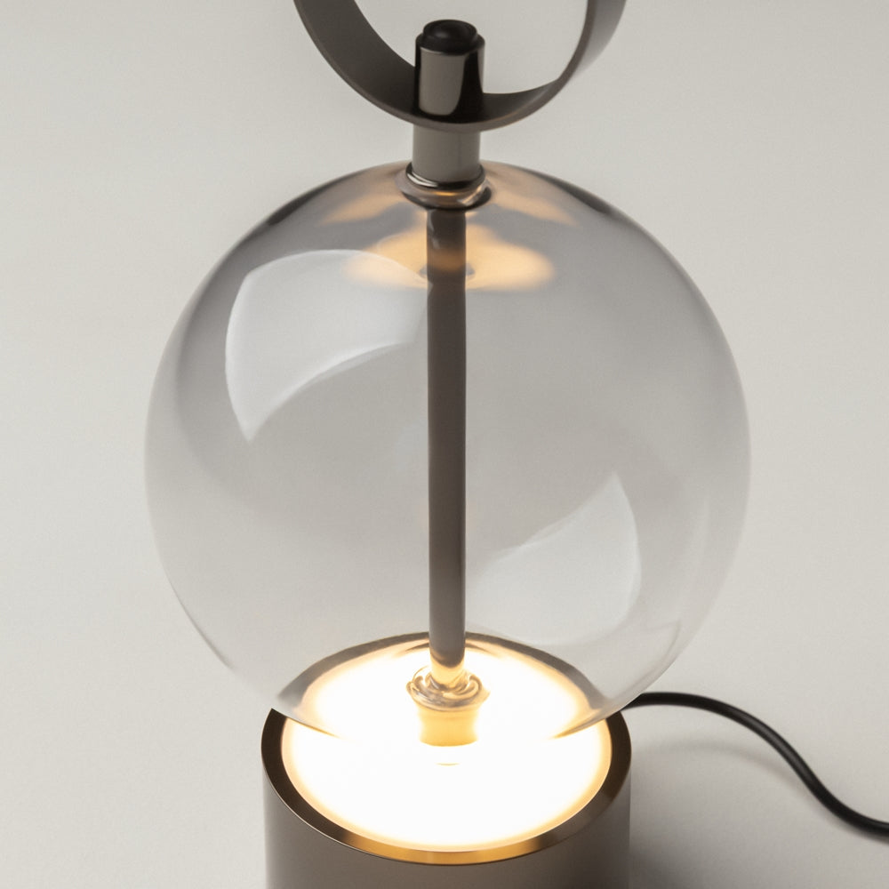 Maytoni Double Moon LED – przenośna lampa stołowa