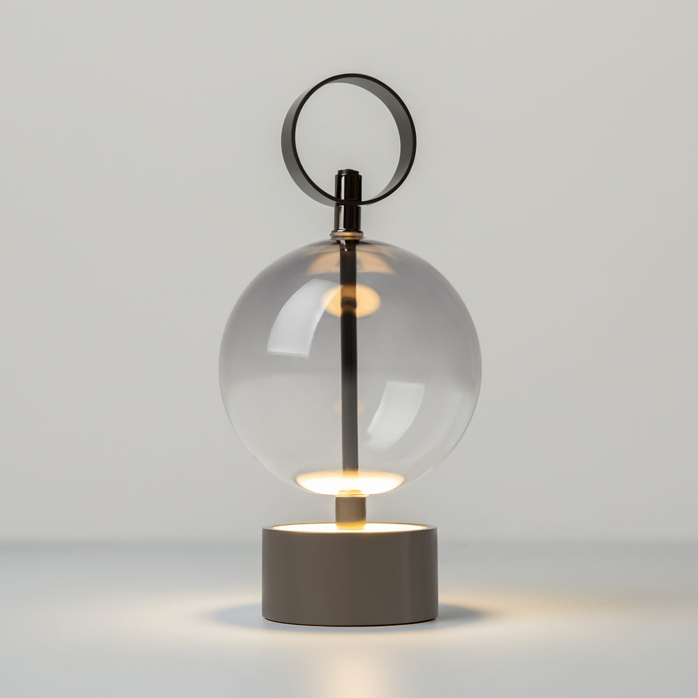 Maytoni Double Moon LED – przenośna lampa stołowa