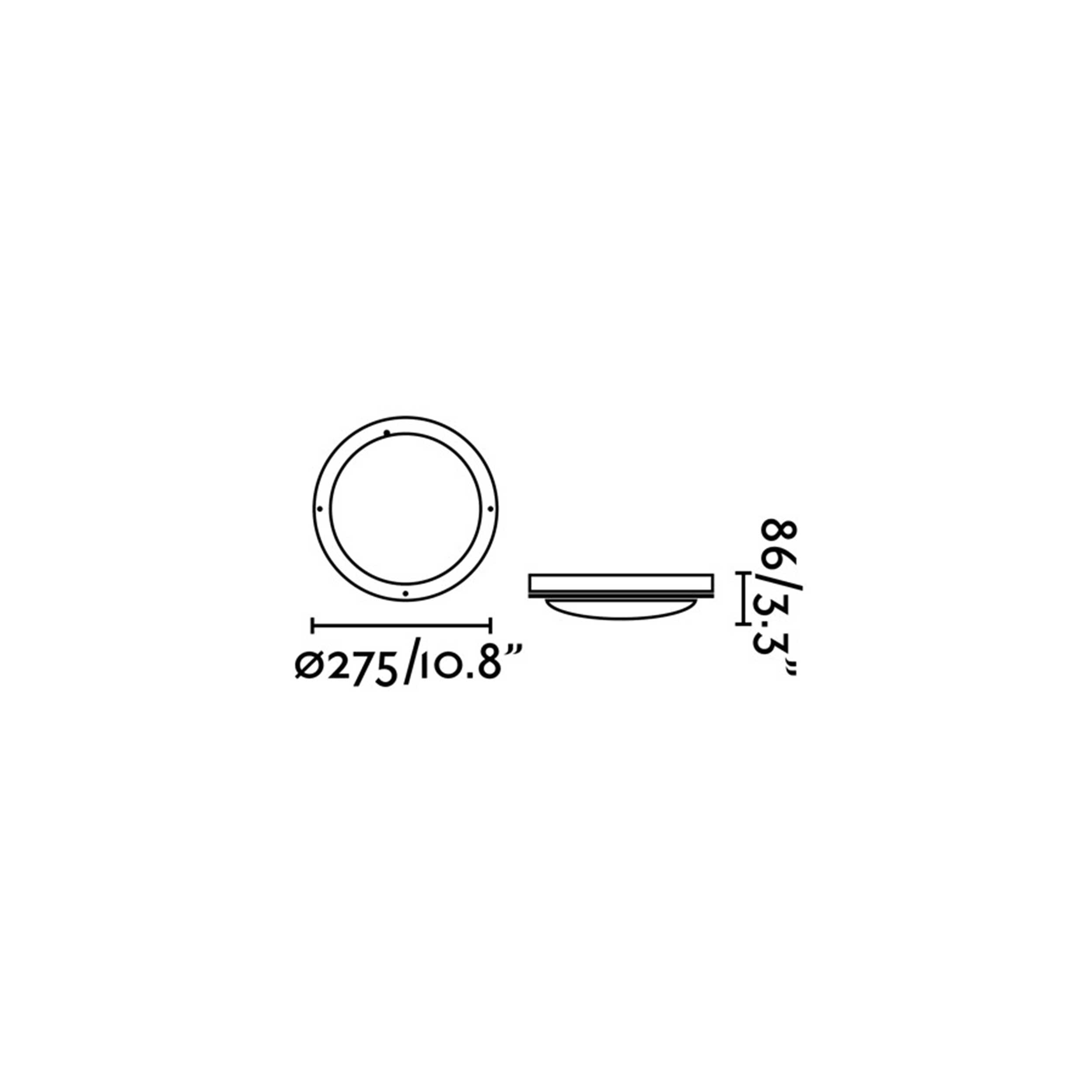 Faro Yen E27 přisazené venkovní svítidlo IP54