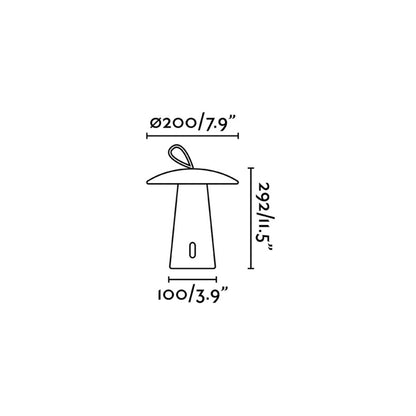 Lampa stołowa LED Faro Cata
