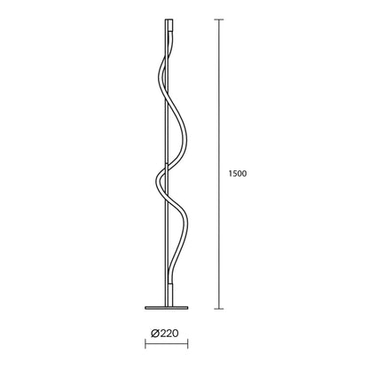 Lampa stojąca LED Maytoni Tau