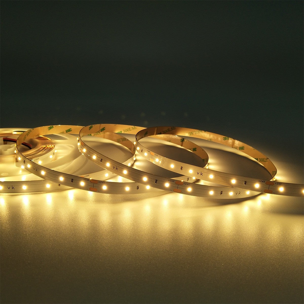 Taśma LED 24 V, CRI 90, IP20, 3000 K (5 m)