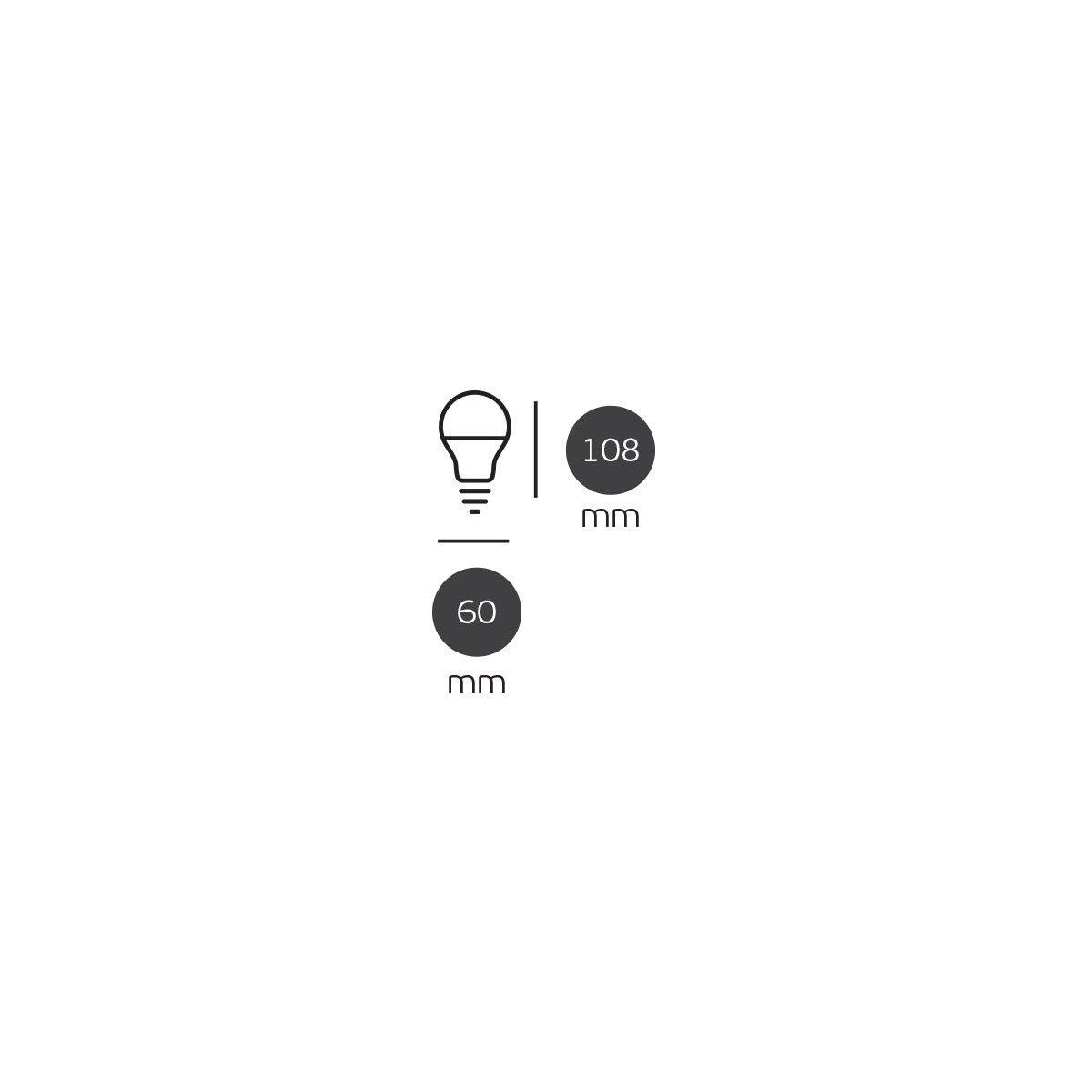 Żarówka LED VK Light Classic Plastic E27 ø60 9 W