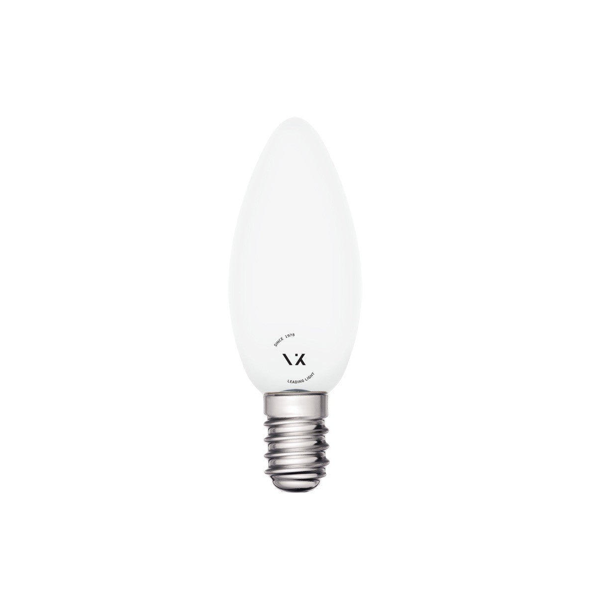 Żarówka LED VK Light Candle Filament Milky E14