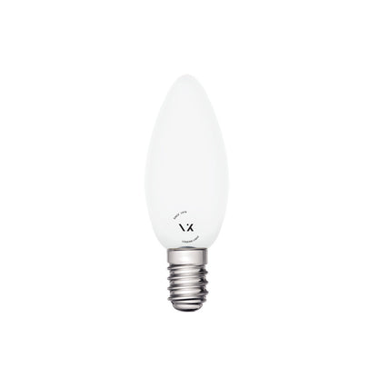 Żarówka LED VK Light Candle Filament Milky E14