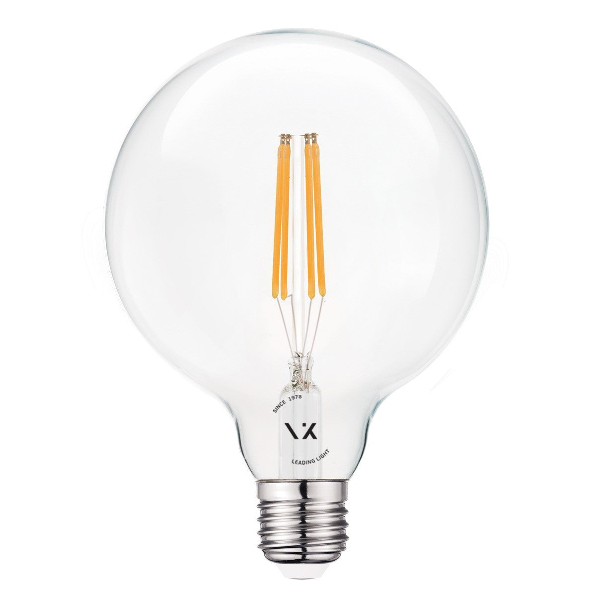 Żarówka LED VK Light Globo Filament Clear E27 ø125 2700K
