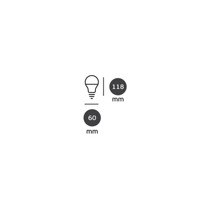 Żarówka LED VK Light Classic Plastic E27 1450 lm, ø60, 15 W