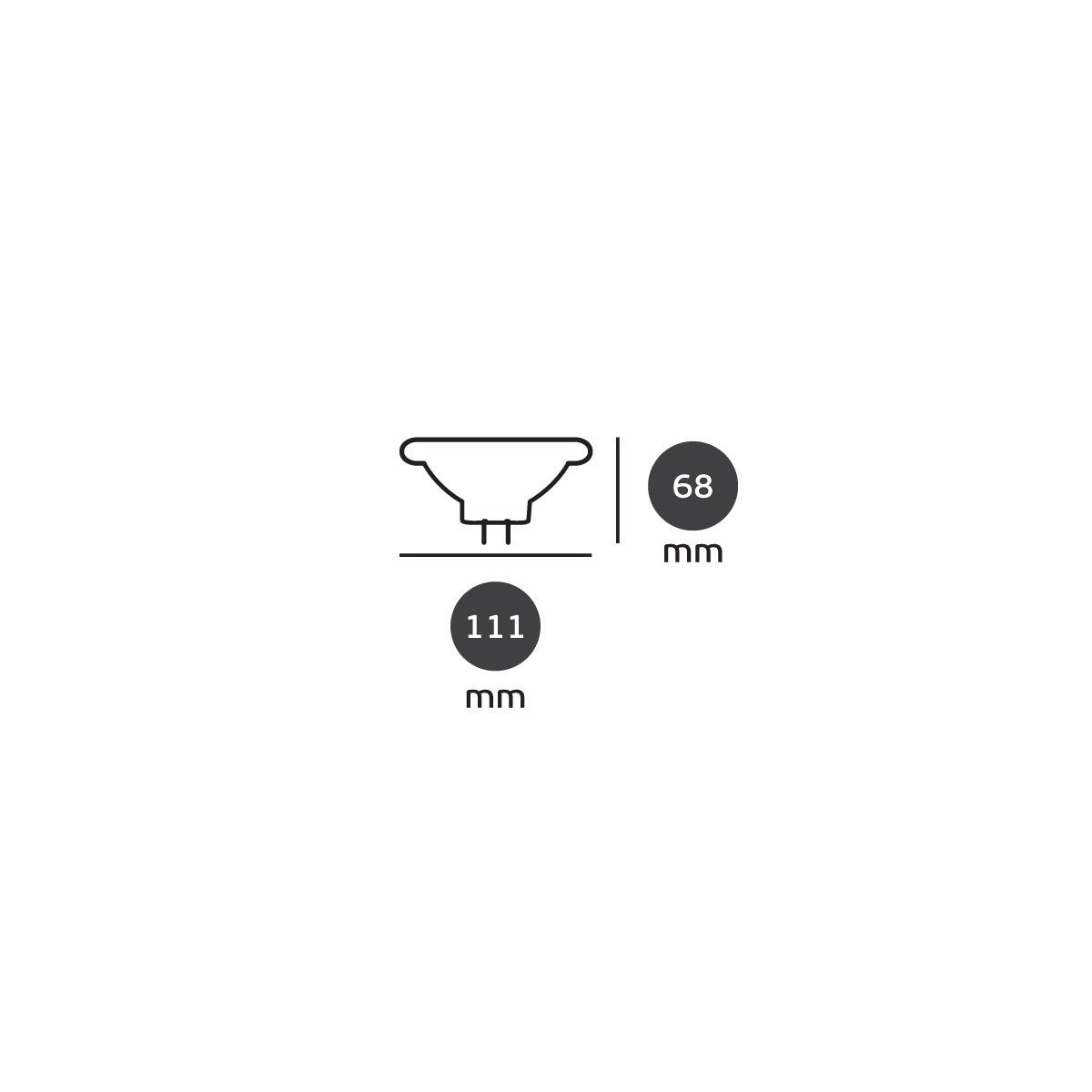 Żarówka LED VK Light GU10 1000 lm 12 W