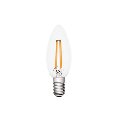 Żarówka LED VK Light Candle Filament Clear E14 2700K 5W z funkcją ściemniania