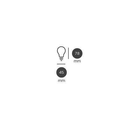 Żarówka LED VK Light Mini Globe Filament Clear E14