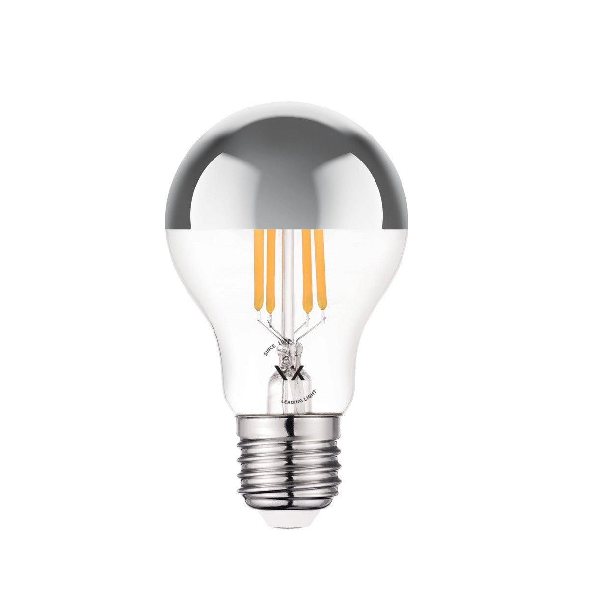 Żarówka LED VK Light Classic Filament Silver E27 2700K 7 W z funkcją ściemniania