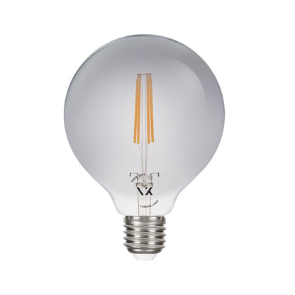 Żarówka LED VK Light Globo Filament Dark Grey E27 2700K 7W z funkcją ściemniania