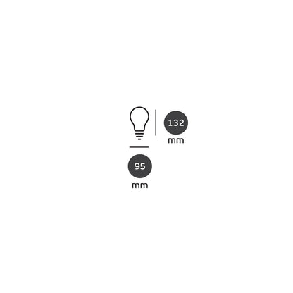 Żarówka LED VK Light Globo Filament Pink Copper E27 2700K 7W z funkcją ściemniania