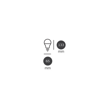 Żarówka LED VK Light Classic Plastic E27 ø70 20 W