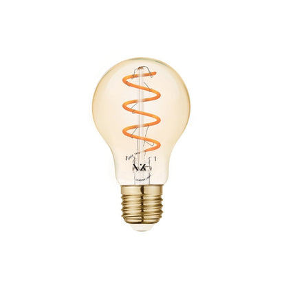 Żarówka LED VK Light Spiral Filament Amber A60 E27 2200K 4,5 W z funkcją ściemniania