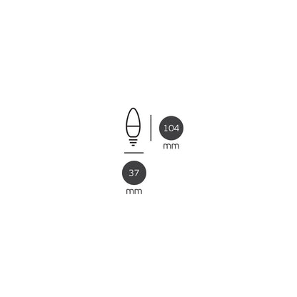 Żarówka LED VK Light Candle Plastic E14 9 W