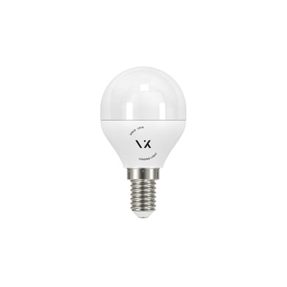 Żarówka LED VK Light Mini Globe Plastic E14 ø45 9 W z funkcją ściemniania