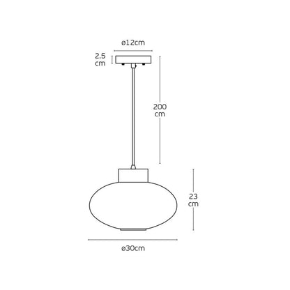 VK Light Alena E27 – lampa wisząca
