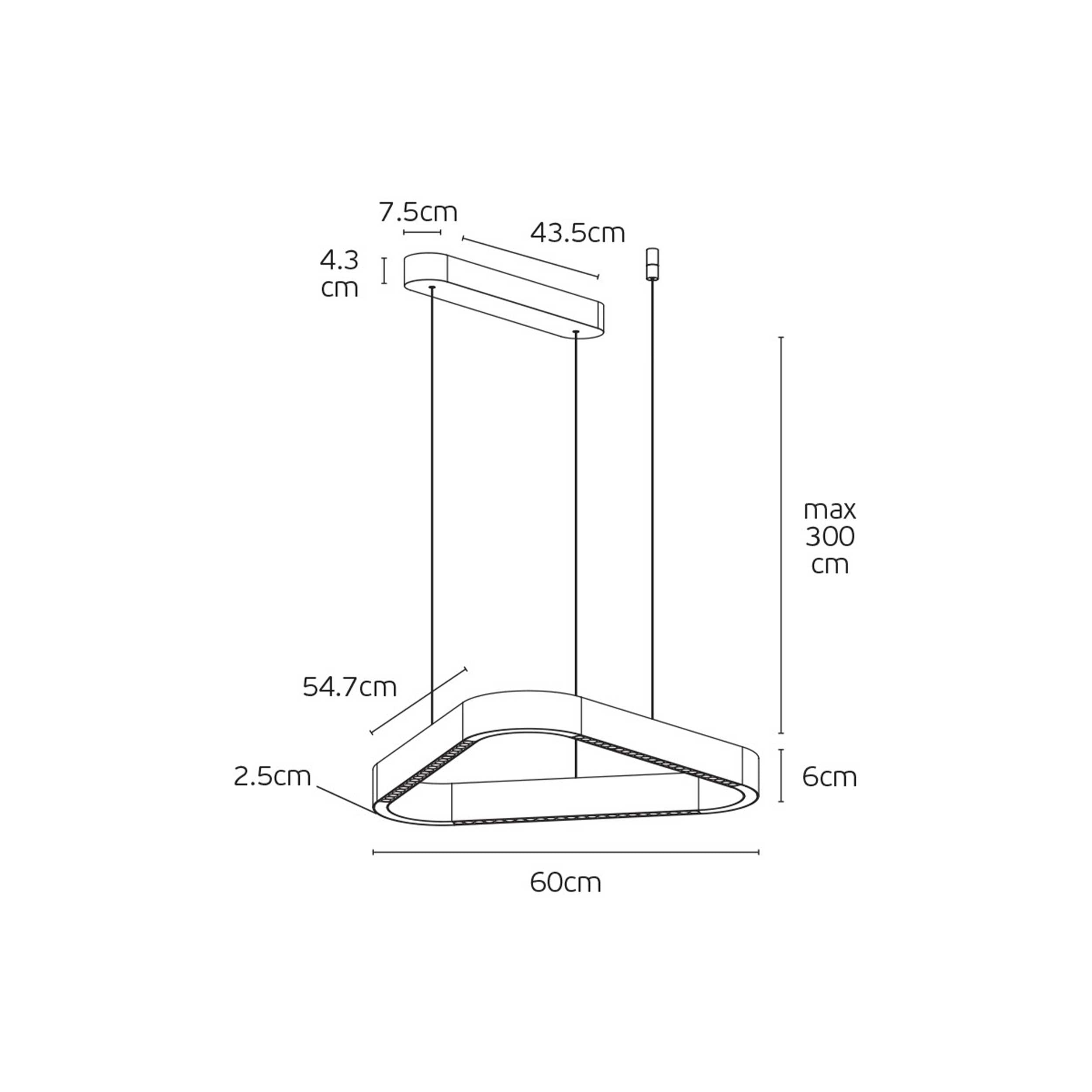 VK Light Aria LED – lampa wisząca