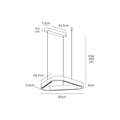 VK Light Aria LED – lampa wisząca