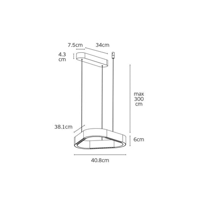 VK Light Aria LED – lampa wisząca