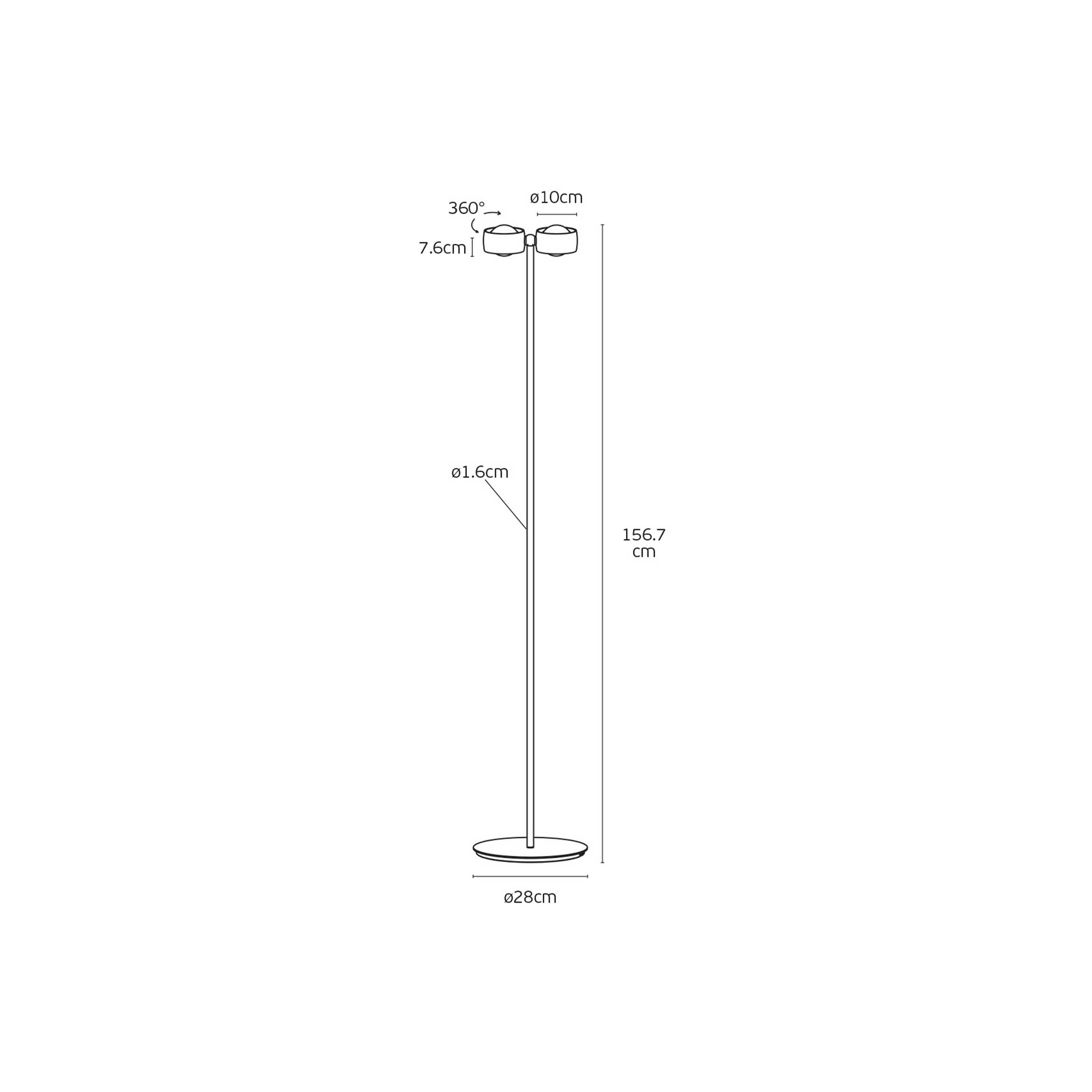 VK Light Aura LED – lampa stojąca