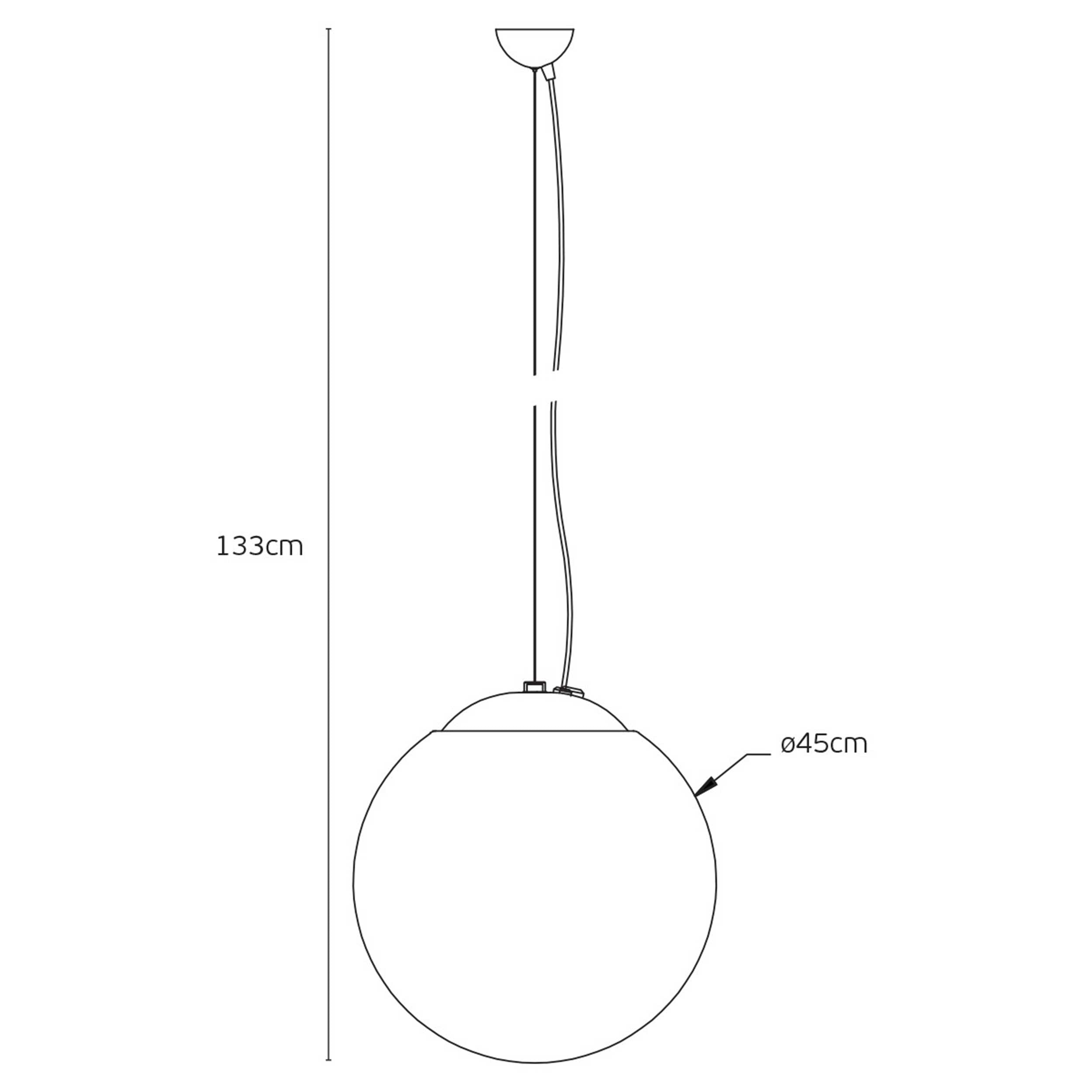 VK Light Bala LED – lampa wisząca IP54