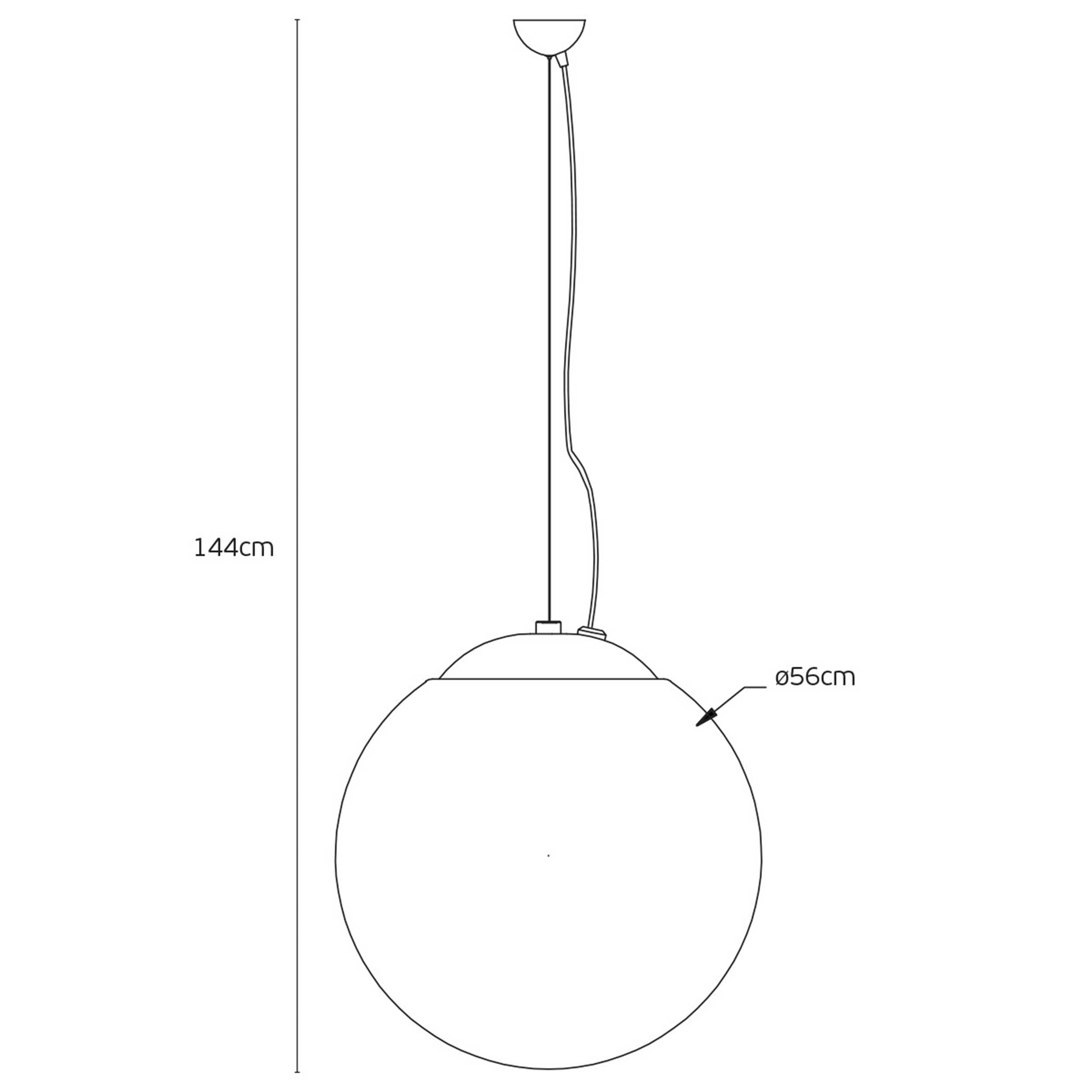 VK Light Bala LED – lampa wisząca IP54