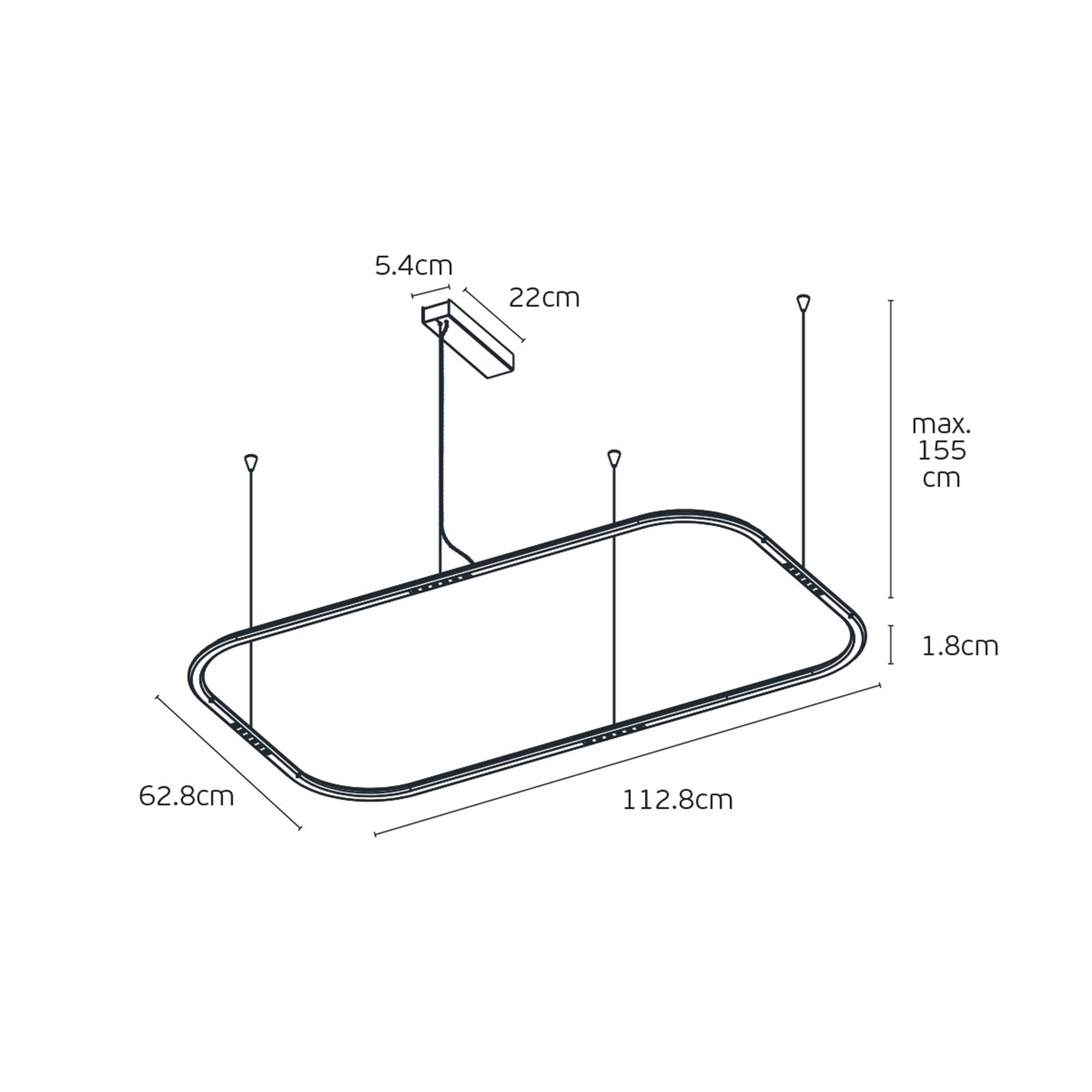 Lampa wisząca VK Light Core LED