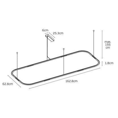 Lampa wisząca VK Light Core LED