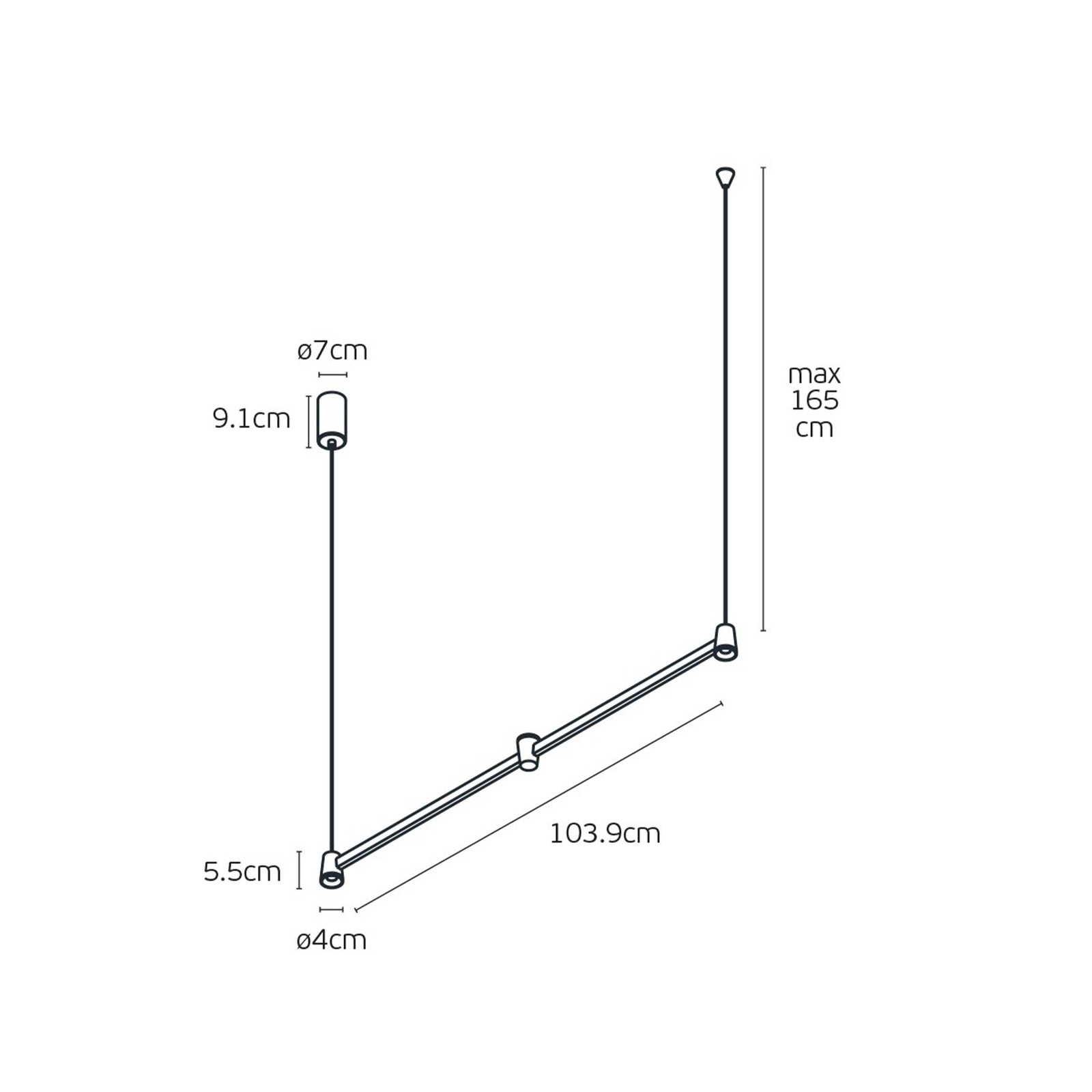VK Light Iris LED – lampa wisząca