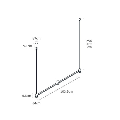 VK Light Iris LED – lampa wisząca
