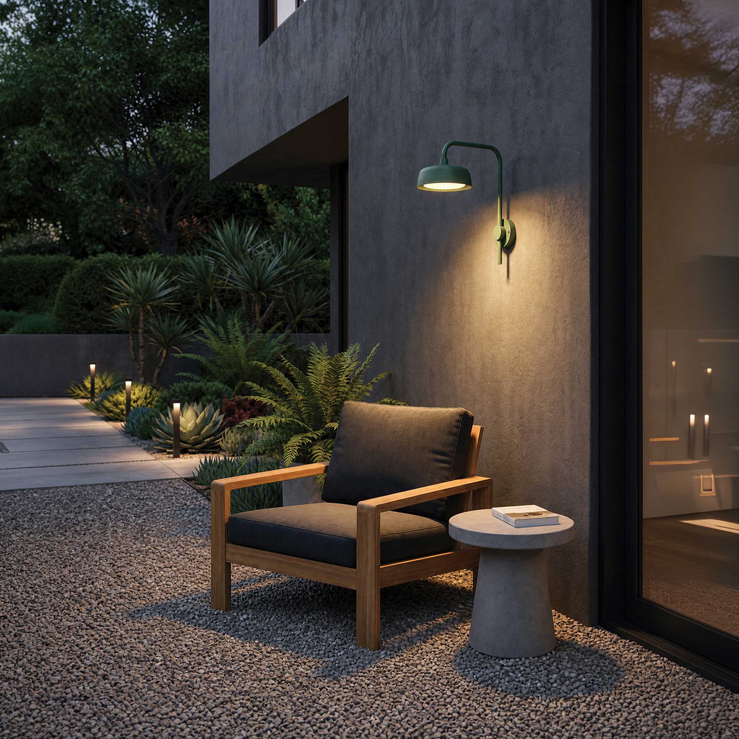 Kinkiet LED VK Light Jade, stopień ochrony IP65