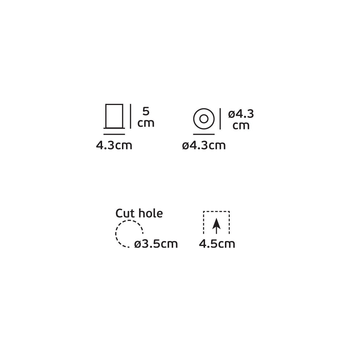 VK Light Bloc Zoom LED – regulowana oprawa wpuszczana 15°–24°