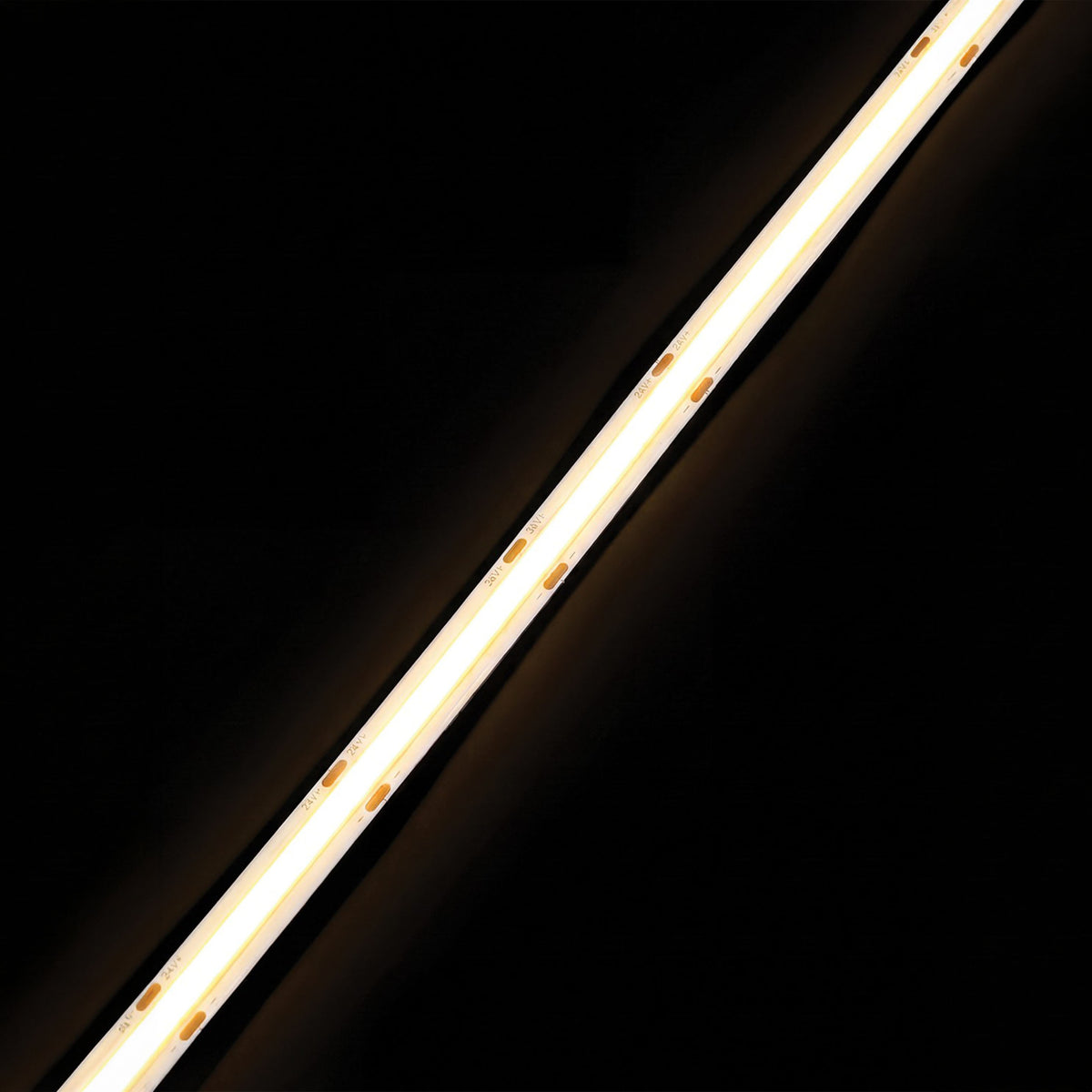 Taśma LED COB 24 V, CRI 90, IP65, 3000 K, z możliwością ściemniania (5 m)