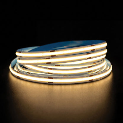 Taśma LED COB 24 V, CRI 90, IP65, 3000 K, z możliwością ściemniania (5 m)