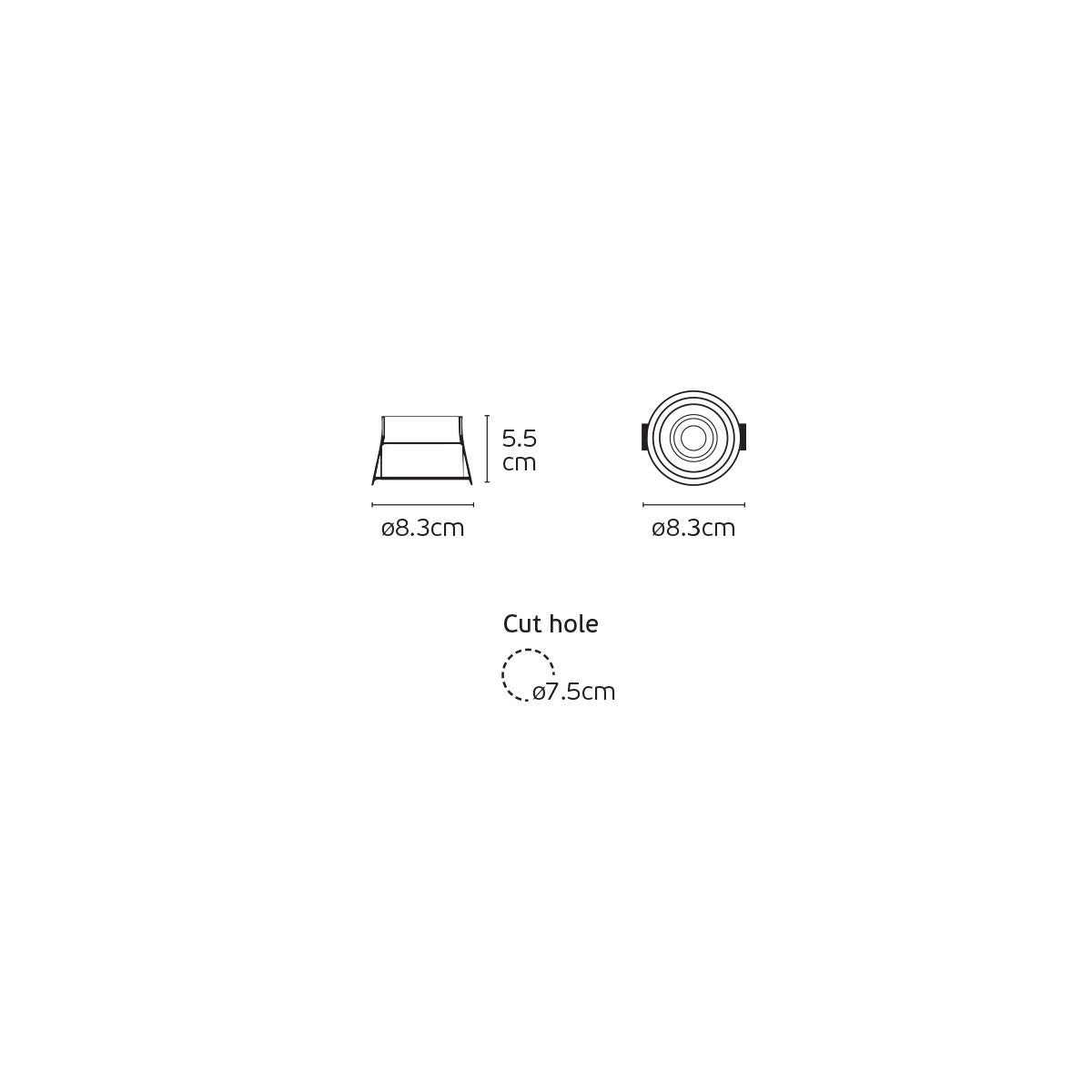 VK Light Celeno – oprawa wpuszczana LED IP65