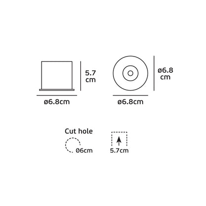 VK Light Habi LED – oprawa wpuszczana