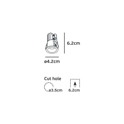 VK Light Lio LED – miniaturowe oprawki wpuszczane