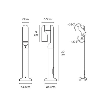VK Light Lip LED – oprawa słupowa IP65